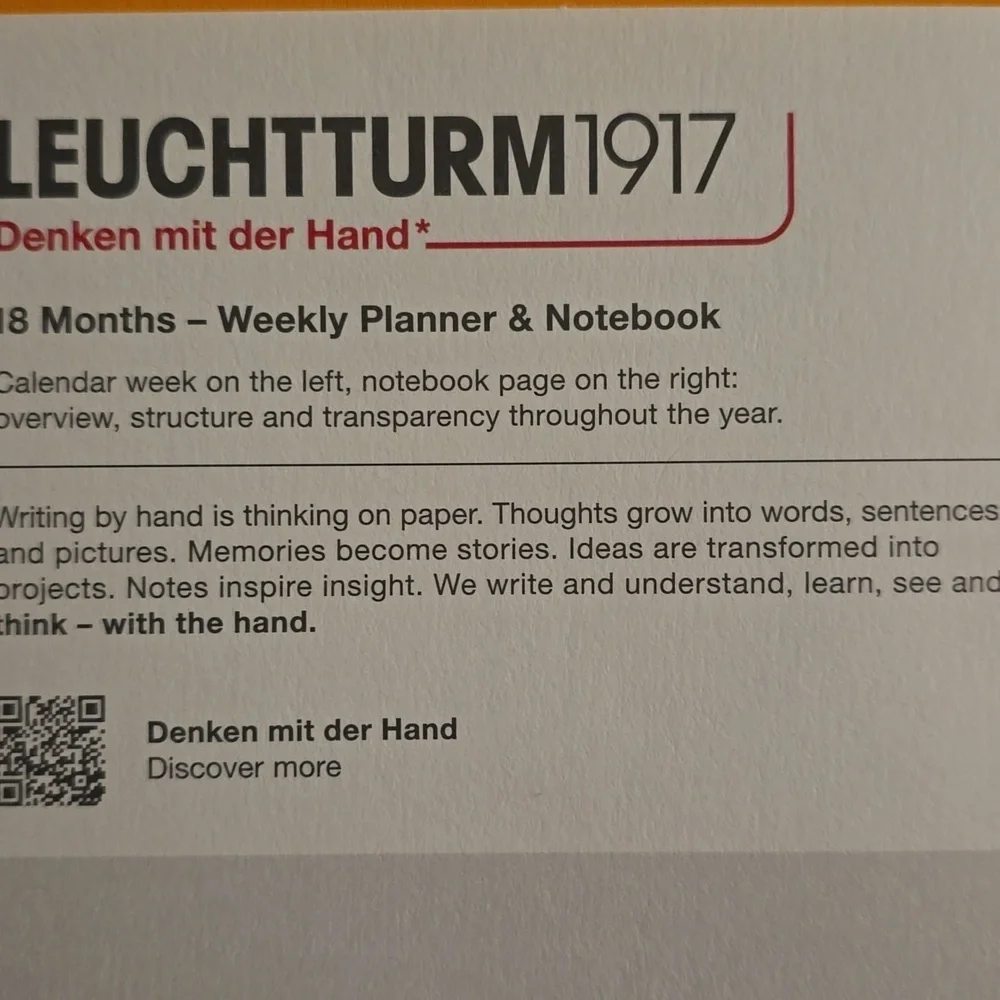 ❤️BUY 5 GET 3 FREE Weekly Planner & Notebook Medium (A5) 2026,18 Months, English